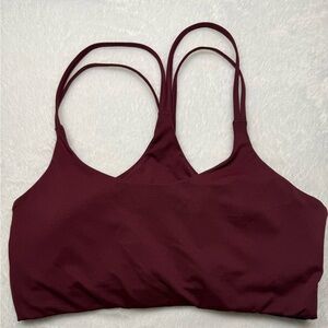 Fabletics Deep Red Sports Bra